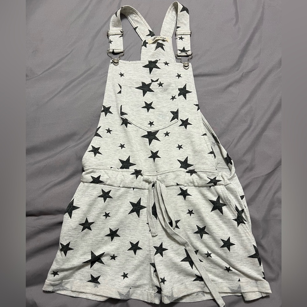 Vintage Havana Star Print Overalls